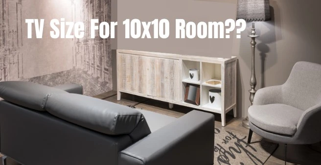 What TV Size for 10×10 Room? [Explained For Beginners]